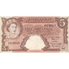 5 Shillings - Elizabeth II