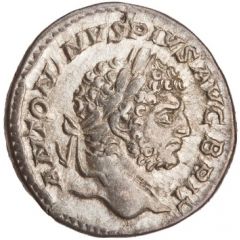 Denarius - Caracalla P M TR P XVI COS IIII P P, Hercules