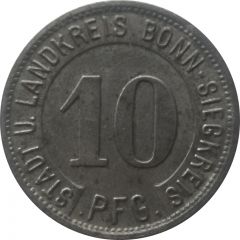 10 Pfennig - Bonn-Siegkreis