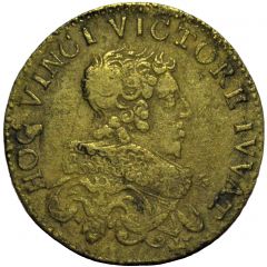Jeton - Louis XIII - `Hoc Vinci Victore Iuvat` non daté