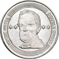 Cocktail Token - Kinzie Hotel Double Cross Chicago, Illinois