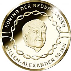 20 Euros - Willem-Alexander 50th birthday