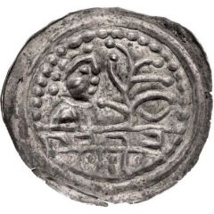 Denier Bracteate - Mieszko III the Old Gniezno or Kalisz mint