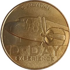Monnaie de Paris Tourist Token - Carentan D-Day Experience