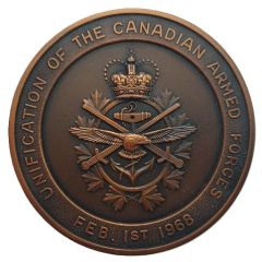 Medal - Unification of Canadian Armed Forces