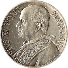 10 Lire - Pivs XI Jubilee