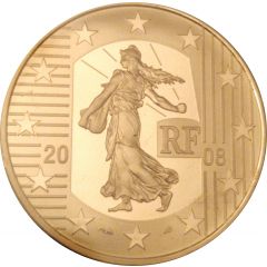 20 Euros French Republic , gold