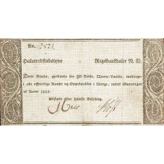 50 Rigsbankdaler N.V. Prinsesedler