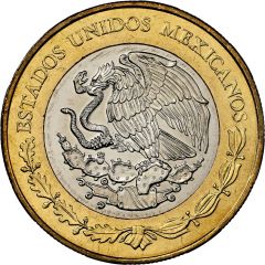 20 Pesos Death of Morelos