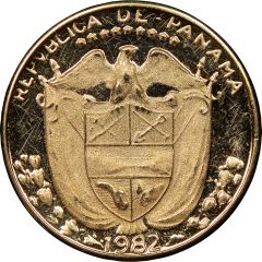 1/10 De Balboa Pattern; Uniface Reverse; Piefort