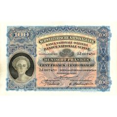 100 Francs 2nd series, type 1