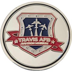 Challenge Coin - Travis Air Force Base Museum Fairfield, California