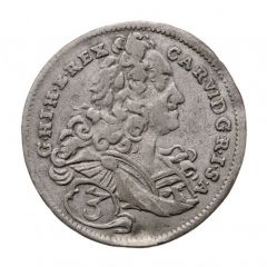 3 Kreuzers - Charles III