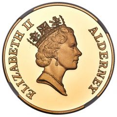 5 Pounds - Elizabeth II Queen Mother, Gold Proof