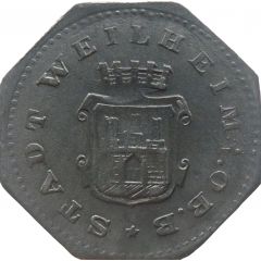 5 Pfennig - Weilheim