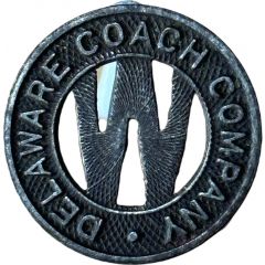 1 Fare - Delaware Coach Co. Wilmington, Delaware
