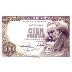 100 Pesetas