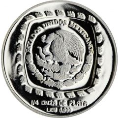 1 Peso Señor de las limas - 1/4 oz Silver Bullion