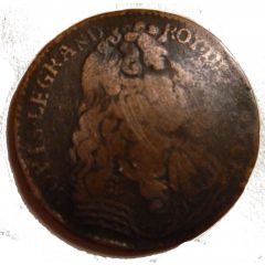 Jeton - Louis XIV - Ordinaire des guerres - Dat Fructus Dat Que Coronas