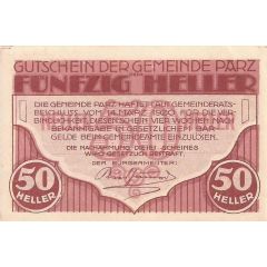 50 Heller Parz