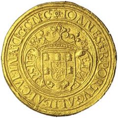 Português `Big disk`- João III 2nd type, Lisboa mint