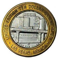 10 Dollar Gaming Token - Nevada Wildlife -Slots A Fun Casino Las Vegas, Nevada
