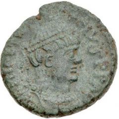 20 Nummi - Justinian I Rome, ♰K✶