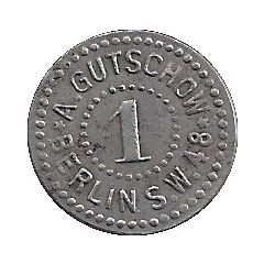1 Pfennig - Berlin A. Gutschow