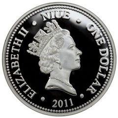 1 Dollar - Elizabeth II Emperor Palpatine