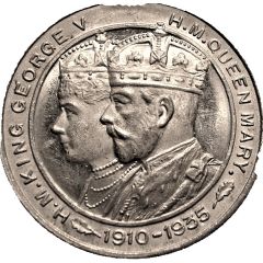 Medal - George V and Mary Silver Jubilee Salford