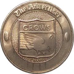Medal - Adelaide Crows First Season - The Advertiser Event Medal