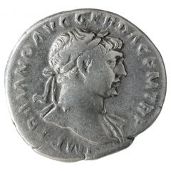 Denarius - Trajan COS V P P S P Q R OPTIMO PRINC, Roma and Victory
