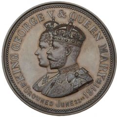 Medal - George V Coronation, Wandsworth, bronze