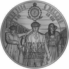 5 Dollars - Charles III Arthur Shelby