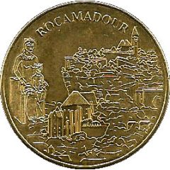 Token - Martineau and National Tokens - La France en médailles Rocamadour