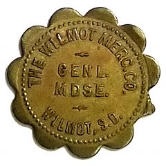 50 Cents - The Wilmot Mercantile Co. Wilmot, South Dakota