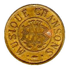 Phonograph Token - Musique Chansons Tours