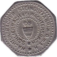 5 Pfennig - Schlierbach Wächtersbacher Steingutfabrik G.M.B.H.