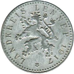 50 Pfennig - Lennep