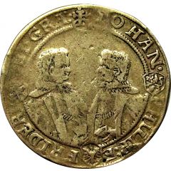 1/2 Thaler - John Philip I, Frederick VIII, John William IV and Frederick William II