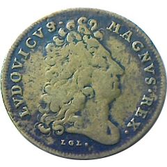 Rechenpfennig - Louis XIV Hoc Paces Habuere Bonae