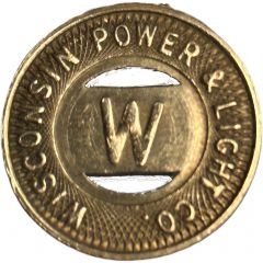 1 Fare - Wisconsin Power and Light Co. Fond Du Lac, Wisconsin