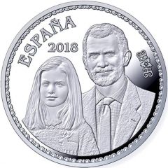 10 Euros - Felipe VI 50th Birth anniversary