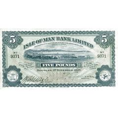 5 Pounds Isle of Man Bank