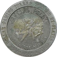 1 Dollar Gaming Token - Caesar's Palace Las Vegas, Nevada