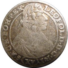 15 Kreuzers - Leopold I Breslau
