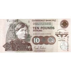 10 Pounds Clydesdale Bank - Melbourne 2006 Commonwealth Games
