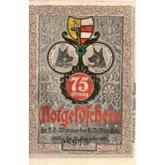 75 Pfennig Sanitätshundeverein