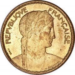 10 Francs pattern of Delannoy