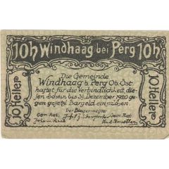 10 Heller Windhaag bei Perg